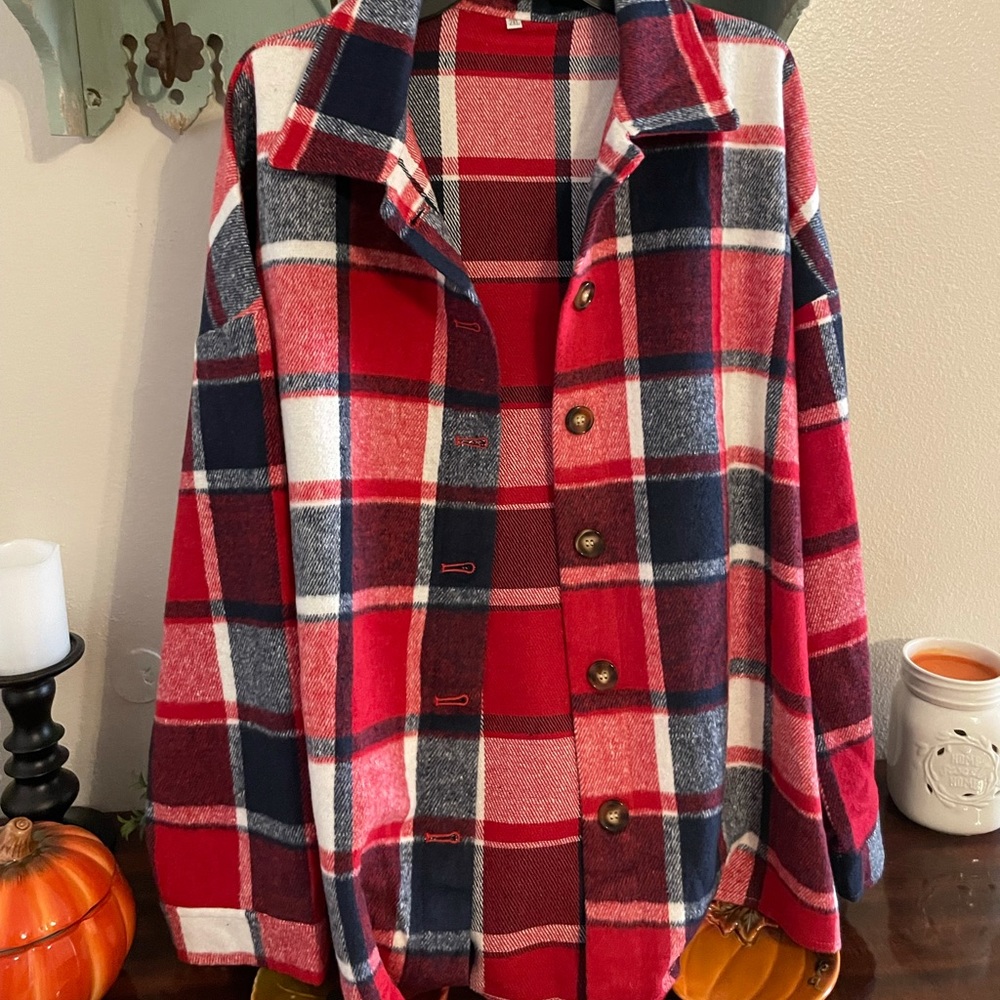 2Xl Shacket New Never Worn.